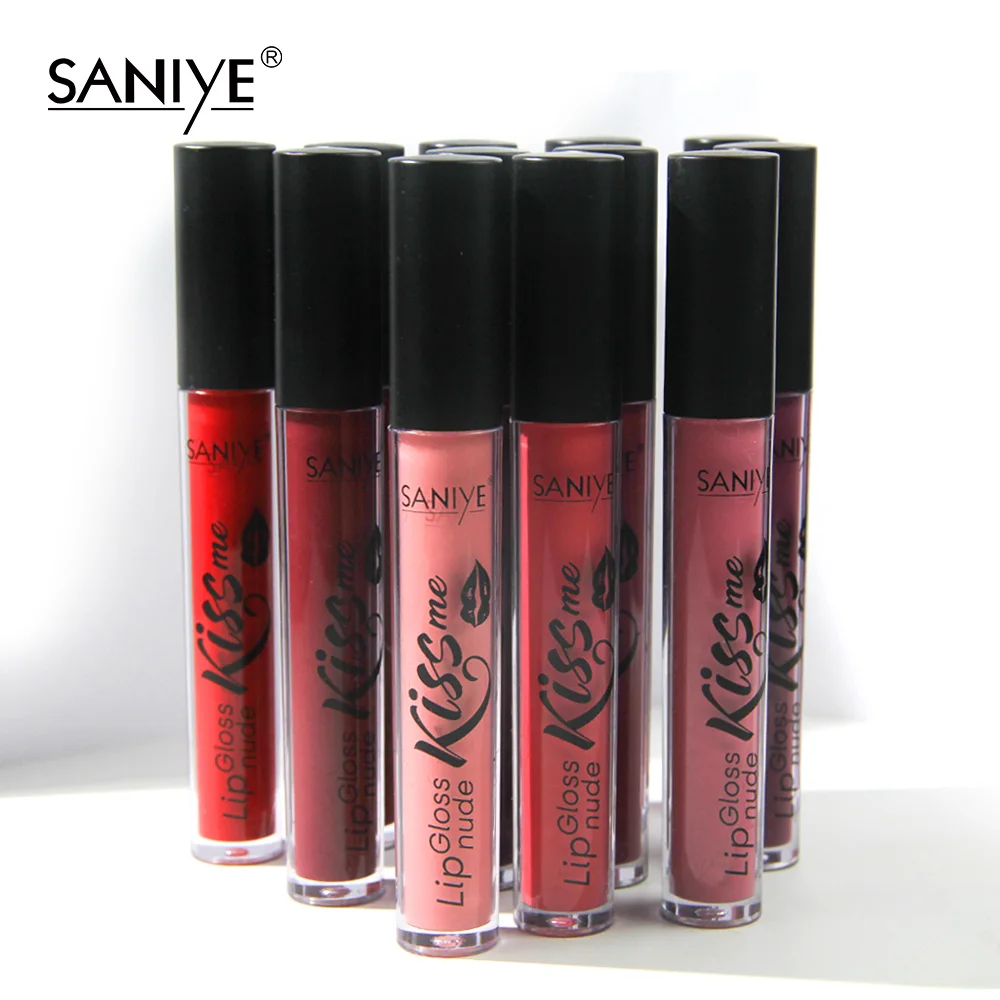 SANIYE 24Color Nude Liquid Lipstick Long Lasting Waterproof Matte Lipstick Lip Makeup Non-stick Cup Lipgloss Pintalabios L1120
SANIYE 24Color Nude Liquid Lipstick Long Lasting Waterproof Matte Lipstick Lip Makeup Non-stick Cup Lipgloss Pintalabios L1120