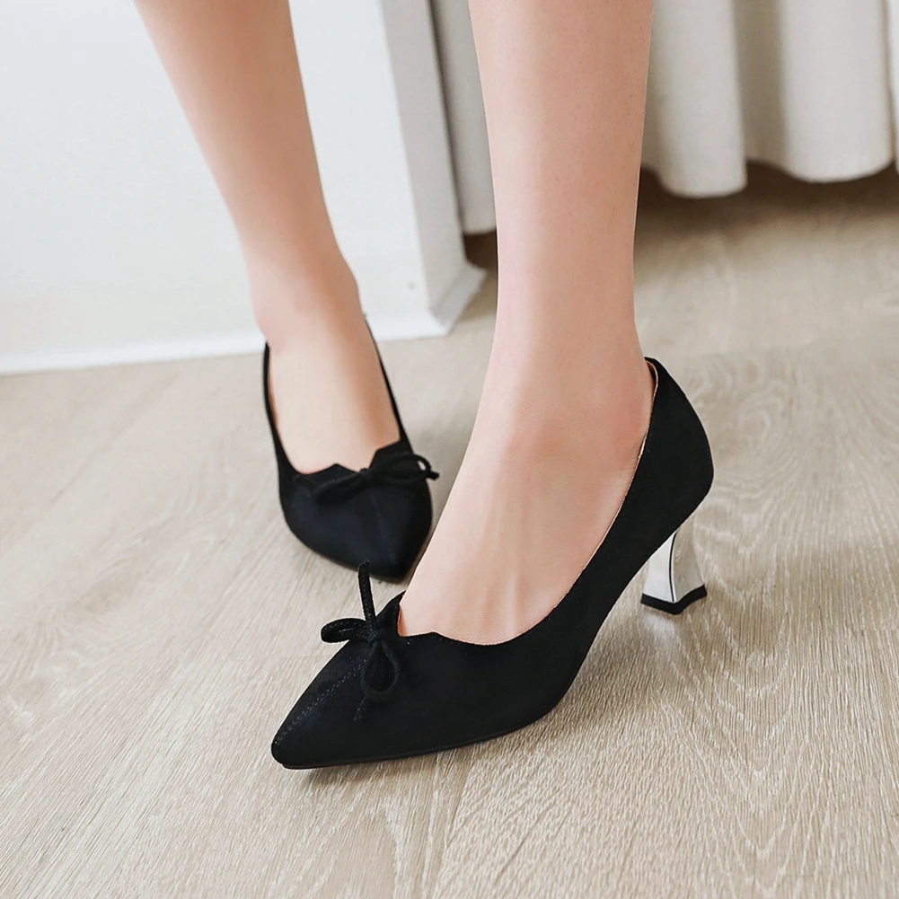 Sarairis 2020 New Fashion Plus Size 48 Square Heels Slip-On Concise Pumps Woman Shoes Bowtie Summer Shoes Women Pumps Female
Sarairis 2020 New Fashion Plus Size 48 Square Heels Slip-On Concise Pumps Woman Shoes Bowtie Summer Shoes Women Pumps Female