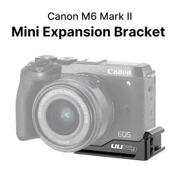 UURig R057 Cold Shoe Plate Bracket for Canon M6 Mark II Vertical Shooting Vlog Plate for Microphone LED Light
UURig R057 Cold Shoe Plate Bracket for Canon M6 Mark II Vertical Shooting Vlog Plate for Microphone LED Light