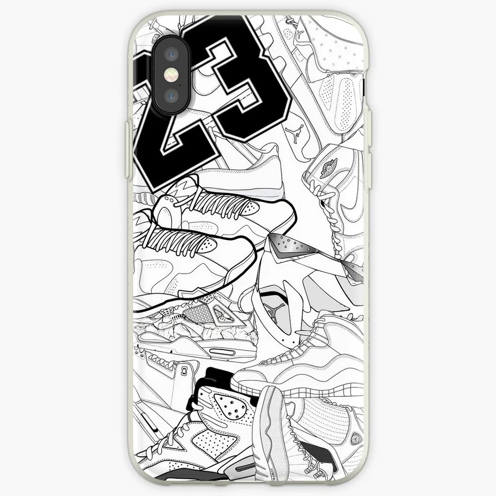 Jordan Cellphon Phone Case for iPhone X XS Max XR Cover for iphone 8 7 6 6S Plus Soft Silicone Clear
Jordan Cellphon Phone Case for iPhone X XS Max XR Cover for iphone 8 7 6 6S Plus Soft Silicone Clear