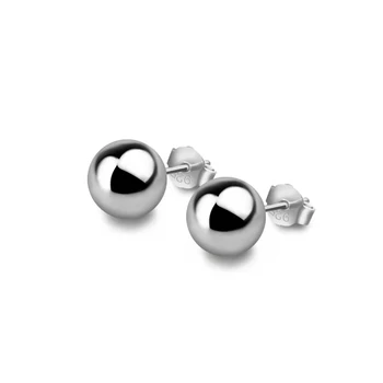 Smooth 925 Sterling Silver women studs Earrings Minimalist Bead Stud Earrings girl Charm Jewelry man earing Silver Rose Gold
Smooth 925 Sterling Silver women studs Earrings Minimalist Bead Stud Earrings girl Charm Jewelry man earing Silver Rose Gold