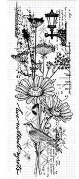 CLEAR STAMP background flower DIY Scrapbook Card album paper craft silicon rubber roller transparent stamps 527
CLEAR STAMP background flower DIY Scrapbook Card album paper craft silicon rubber roller transparent stamps 527