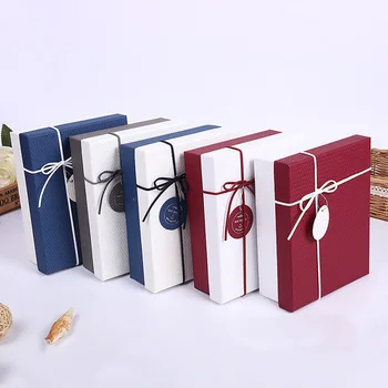 3pcs Rectangular Gift Packaing Boxes Flower Packing Case Leather Rope Decor Christmas Birthday Present Wrappping Container
3pcs Rectangular Gift Packaing Boxes Flower Packing Case Leather Rope Decor Christmas Birthday Present Wrappping Container