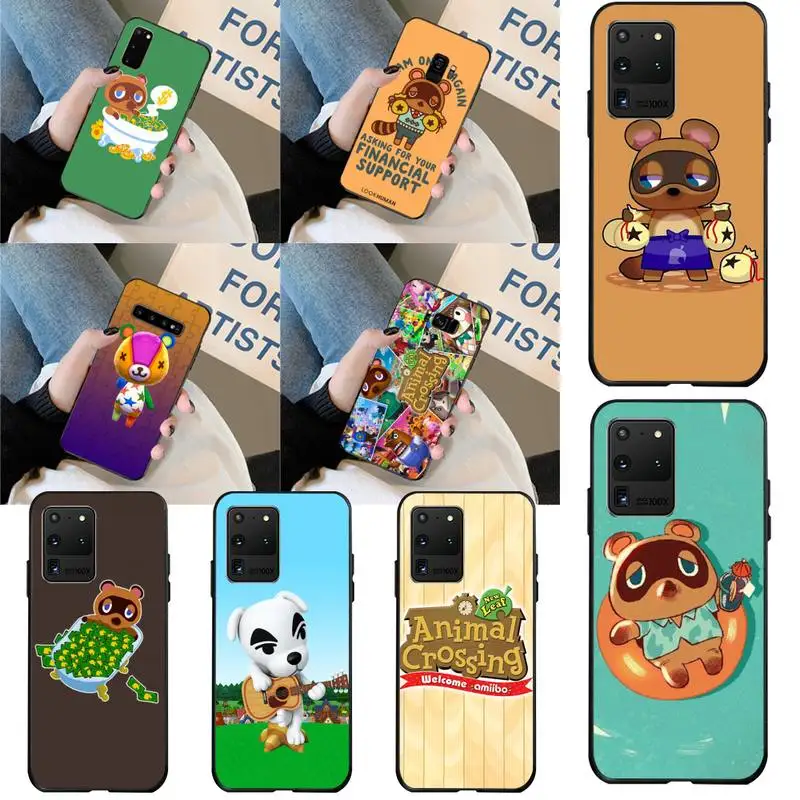 HPCHCJHM Animal Crossing New Horizons Cover Black Soft Shell Phone Case for Samsung S20 plus Ultra S6 S7 edge S8 S9 plus S10 5G
HPCHCJHM Animal Crossing New Horizons Cover Black Soft Shell Phone Case for Samsung S20 plus Ultra S6 S7 edge S8 S9 plus S10 5G