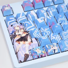 Mechanical Keyboard 104 Key PBT Keycaps Cherry Profile Anime Cartoon Cute Girl Backlit Keycap Custom Dye-subbed Gamer Mx Switch
Mechanical Keyboard 104 Key PBT Keycaps Cherry Profile Anime Cartoon Cute Girl Backlit Keycap Custom Dye-subbed Gamer Mx Switch