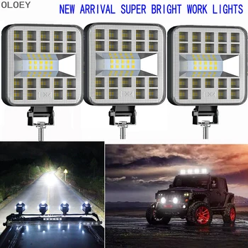 New Arrival 4PCS 2PCS 1PC Car LED Bar Worklight 58W Offroad Work Light 12V Combo Light LED 4x4 Tractor Truck Headlight Spotlight
New Arrival 4PCS 2PCS 1PC Car LED Bar Worklight 58W Offroad Work Light 12V Combo Light LED 4x4 Tractor Truck Headlight Spotlight