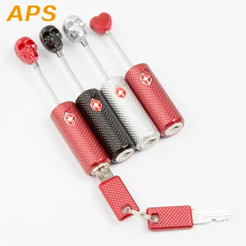 Metal Luggage Locks Three Digits Combination Padlock Mini Security Check Travel Bag Lock Secure Code Lock Key Digital Lock
Metal Luggage Locks Three Digits Combination Padlock Mini Security Check Travel Bag Lock Secure Code Lock Key Digital Lock