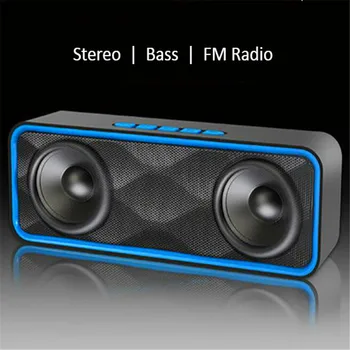 Bluetooth Speaker Bass With Fm Radio Usb Stereo Mp3 Speakers For Laptop Computer Soundbar Subwoofer Blue Tooth Portable Woofer
Bluetooth Speaker Bass With Fm Radio Usb Stereo Mp3 Speakers For Laptop Computer Soundbar Subwoofer Blue Tooth Portable Woofer