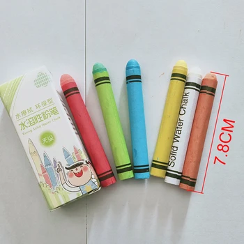 6pcs New Solid Water Chalk Dust-free Chalk Color Erasable Solid Chalk Water Soluble School Painting Supplies
6pcs New Solid Water Chalk Dust-free Chalk Color Erasable Solid Chalk Water Soluble School Painting Supplies