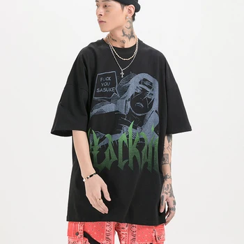 Hip Hop Print 100% cotton T-shirt 2020 Printed Short Sleeve T-Shirt Casual Loose O-neck Men's T-shirt Fashion Harajuku Oversized
Hip Hop Print 100% cotton T-shirt 2020 Printed Short Sleeve T-Shirt Casual Loose O-neck Men's T-shirt Fashion Harajuku Oversized