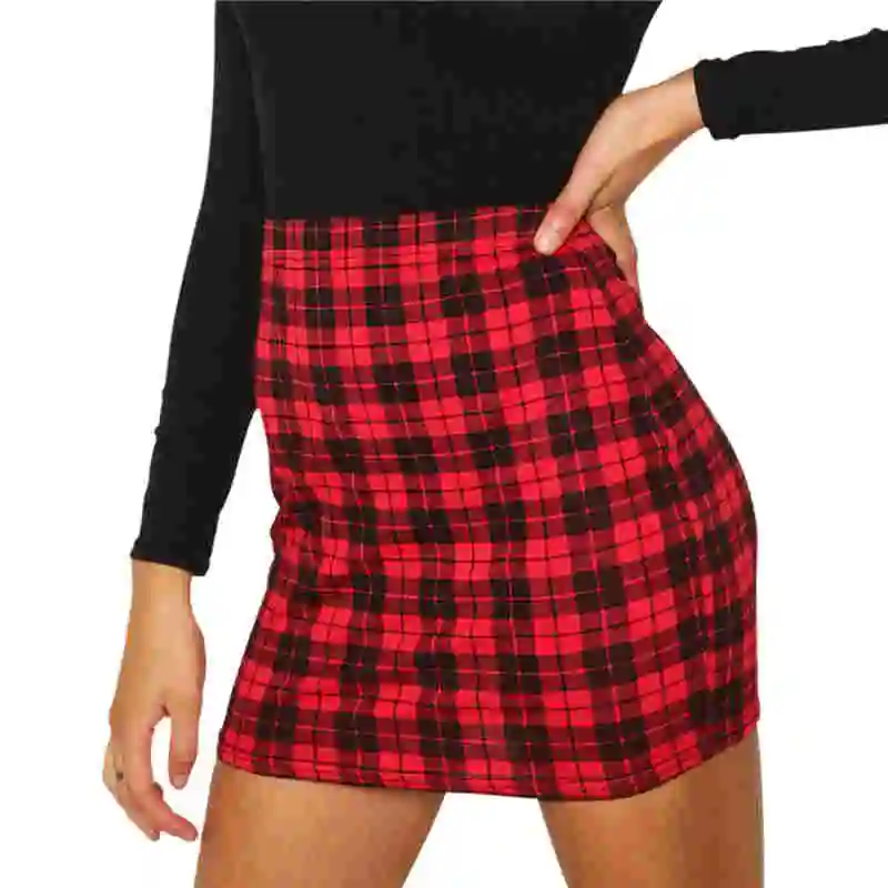 Elegant women skirt Spring Autumn vintange short skirt plaid high waist pencil skirt lady
Elegant women skirt Spring Autumn vintange short skirt plaid high waist pencil skirt lady