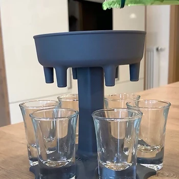 6 Shot Glass Dispenser Holder Caddy Liquor Dispenser Portable Dispenser Party Gifts Bar Accessory Drinking Games Glass Dispenser 
6 Shot Glass Dispenser Holder Caddy Liquor Dispenser Portable Dispenser Party Gifts Bar Accessory Drinking Games Glass Dispenser