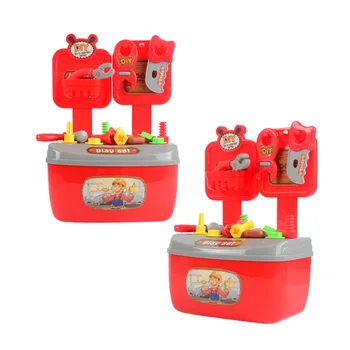 22pcs Toolbox Toys Pretend Toolbox Simulation Toolbox Educatinal Gift Repair Tools Repair Box for Kids
22pcs Toolbox Toys Pretend Toolbox Simulation Toolbox Educatinal Gift Repair Tools Repair Box for Kids