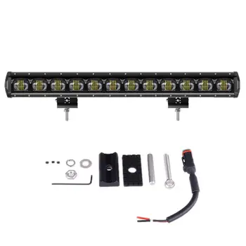 

6D Lens 8" 14" 20" 27" 30/60/90/120W Single Row Led Bar Light For Offroad 4x4 4WD Atv Uaz Flood Beam Driving Work Lights