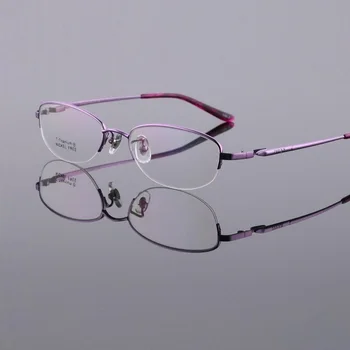 Width-140 Pure titanium Ultralight business female myopia spectacle frame Reading Glasses goggle optical eyeglasses frame women
Width-140 Pure titanium Ultralight business female myopia spectacle frame Reading Glasses goggle optical eyeglasses frame women