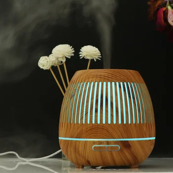 Aromatherapy Humidifier Essential Oil Diffuser Mute Mist Maker Waterless Auto Shut-off Bedroom Light Color Wood Pattern Remote
Aromatherapy Humidifier Essential Oil Diffuser Mute Mist Maker Waterless Auto Shut-off Bedroom Light Color Wood Pattern Remote