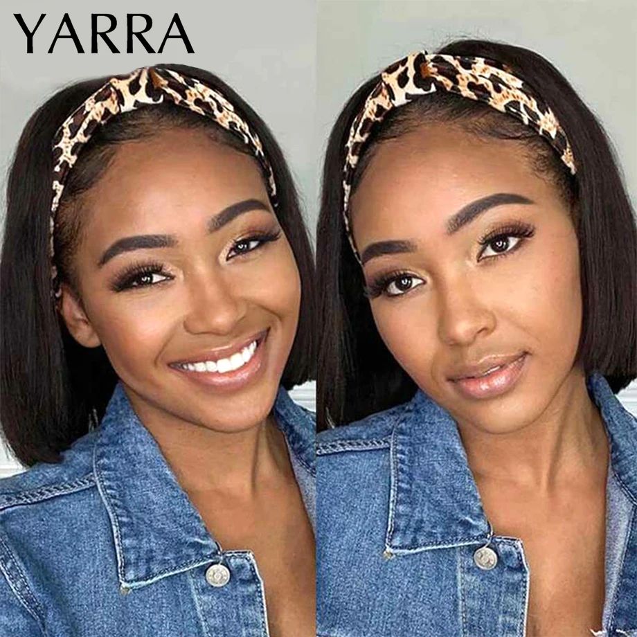 Peruvian Hair Straight Bob Wig Headband Human Hair Wigs for Women Glueless Short Wig for Summer Easy to Go 150% Yarra Hair
Peruvian Hair Straight Bob Wig Headband Human Hair Wigs for Women Glueless Short Wig for Summer Easy to Go 150% Yarra Hair