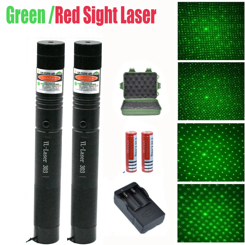 Высокомощный Зеленый Лазерный фонарь 1000 нм м фокусируемая Зеленая лазерная