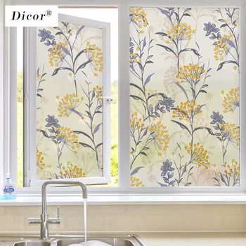 DICOR Genuine BLT2818 Decorative Window Film Flowers Door Cling Frosted Stained Glass Patern Window Tint Privacy Windoe Shade
DICOR Genuine BLT2818 Decorative Window Film Flowers Door Cling Frosted Stained Glass Patern Window Tint Privacy Windoe Shade