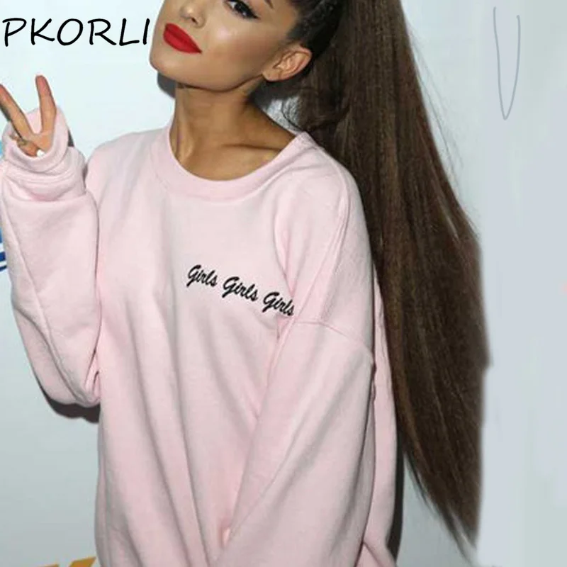 Girls girls girls pink sweatshirt Outlet