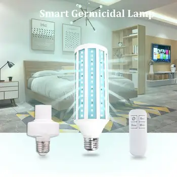 60W UV Germicidal Lamp UVC E27 LED Bulb Disinfection Light Ultraviolet Corn Bulb Bactericidal Lamp 185nm Ozone Disinfectant
60W UV Germicidal Lamp UVC E27 LED Bulb Disinfection Light Ultraviolet Corn Bulb Bactericidal Lamp 185nm Ozone Disinfectant