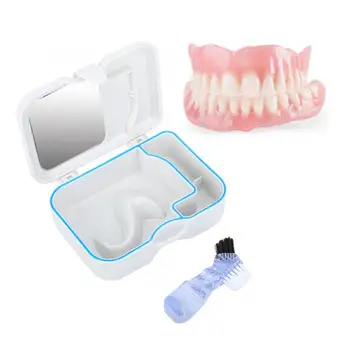Durable Sturdy Denture Box Storage Case Non-toxic Plastic False Teeth Container Denture Storage Case With Mirror Oral Care Tools
Durable Sturdy Denture Box Storage Case Non-toxic Plastic False Teeth Container Denture Storage Case With Mirror Oral Care Tools