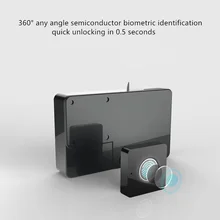 Security Smart Fingerprint Lock T4 Fingerprint Lock Drawer Lock Bedroom Study Cabinet Wardrobe Privacy Protection
Security Smart Fingerprint Lock T4 Fingerprint Lock Drawer Lock Bedroom Study Cabinet Wardrobe Privacy Protection
