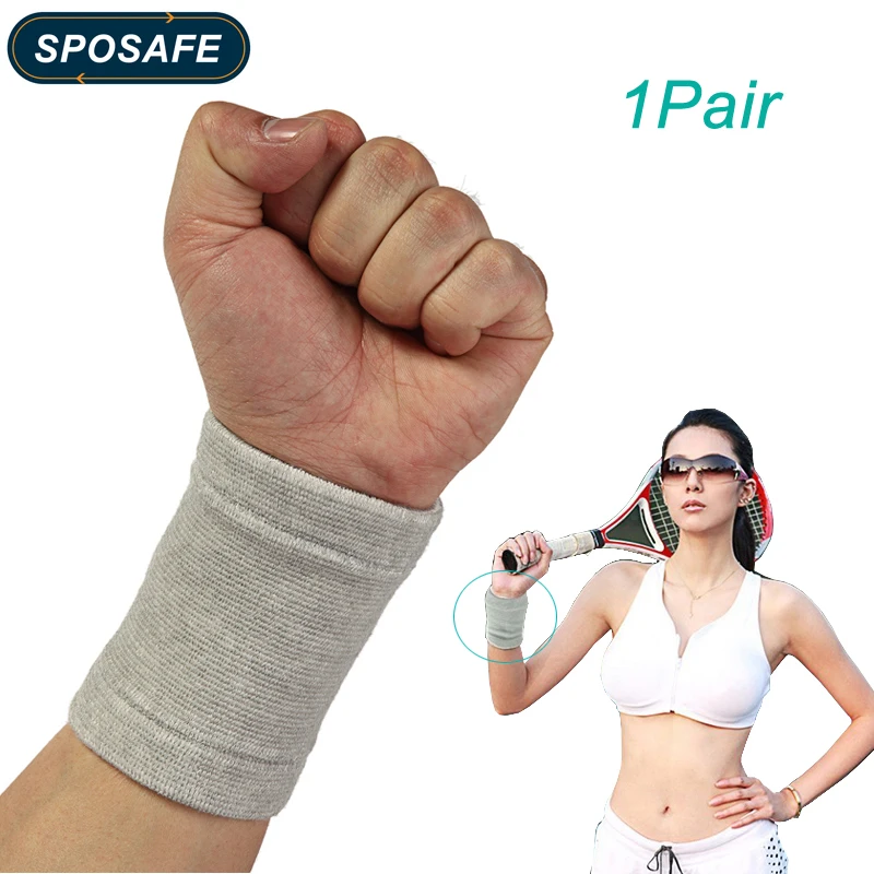 SPOSAFE 1Pair Wristbands Sport Sweatband Hand Band Sweat Wrist Support Brace Wraps Guards For Gym Volleyball Basketball Tennis
SPOSAFE 1Pair Wristbands Sport Sweatband Hand Band Sweat Wrist Support Brace Wraps Guards For Gym Volleyball Basketball Tennis