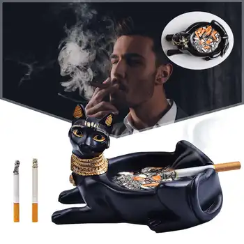 Resin Egyptian Cat Cigarette Ashtray Tabletop Smoking Ash Tray For Ornament Home Office Living Room Decoration
Resin Egyptian Cat Cigarette Ashtray Tabletop Smoking Ash Tray For Ornament Home Office Living Room Decoration