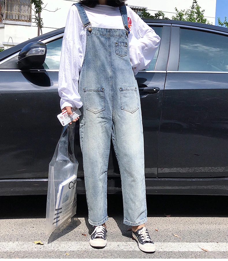 Women Denim Jumpsuits Ladies Loose Jeans Rompers Jumpsuits Denim Bib Overalls Casual Cropped Harem Suspender Jeans Jumpsuits
Women Denim Jumpsuits Ladies Loose Jeans Rompers Jumpsuits Denim Bib Overalls Casual Cropped Harem Suspender Jeans Jumpsuits