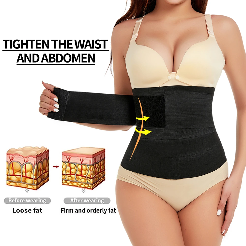 Generic Body Shaper Belt Women Waist Trainer Belly Sheath Slimming Sheath Woman Flat Belly
