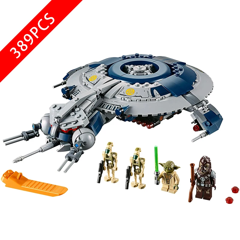 New Star Warsingd Toys Droid Gunship Compatible Legoingly Star Warsing 75233 Building Blocks Toys for Children Birthday Gift
New Star Warsingd Toys Droid Gunship Compatible Legoingly Star Warsing 75233 Building Blocks Toys for Children Birthday Gift