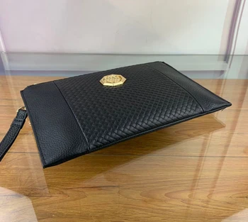 Luxury New Clutch Bag High Quality Cowhide Long Braided Leather Men's Bag Designer Classic Handbag Satchel
Luxury New Clutch Bag High Quality Cowhide Long Braided Leather Men's Bag Designer Classic Handbag Satchel