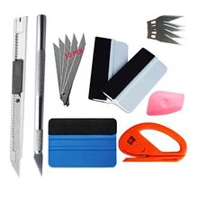 Universal Car Vinyl Tint Film Wrapping Felt Squeegee Cutter Installing Tool Kit Kit Auto Sticker Felt Squeegee Scraper Snitty
Universal Car Vinyl Tint Film Wrapping Felt Squeegee Cutter Installing Tool Kit Kit Auto Sticker Felt Squeegee Scraper Snitty