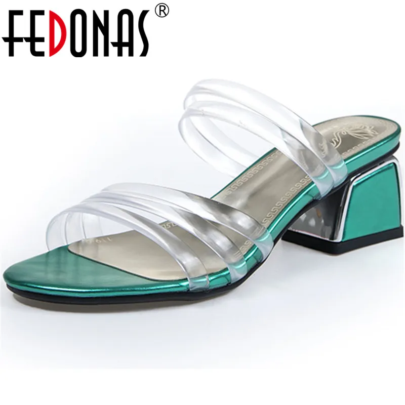 FEDONAS Sweet Slingbacks Sandals For Women 2020 Spring Summer Peep Toe Thick Heels Pumps Wedding Party New Arrival Shoes Woman
FEDONAS Sweet Slingbacks Sandals For Women 2020 Spring Summer Peep Toe Thick Heels Pumps Wedding Party New Arrival Shoes Woman