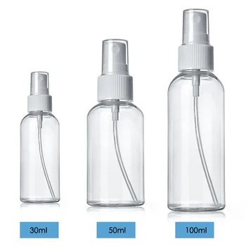 1Pcs Transparent Spray Bottles 30ml/50ml/100ml perfume atomizer Plastic Mini Refillable Container Empty Cosmetic Container
1Pcs Transparent Spray Bottles 30ml/50ml/100ml perfume atomizer Plastic Mini Refillable Container Empty Cosmetic Container