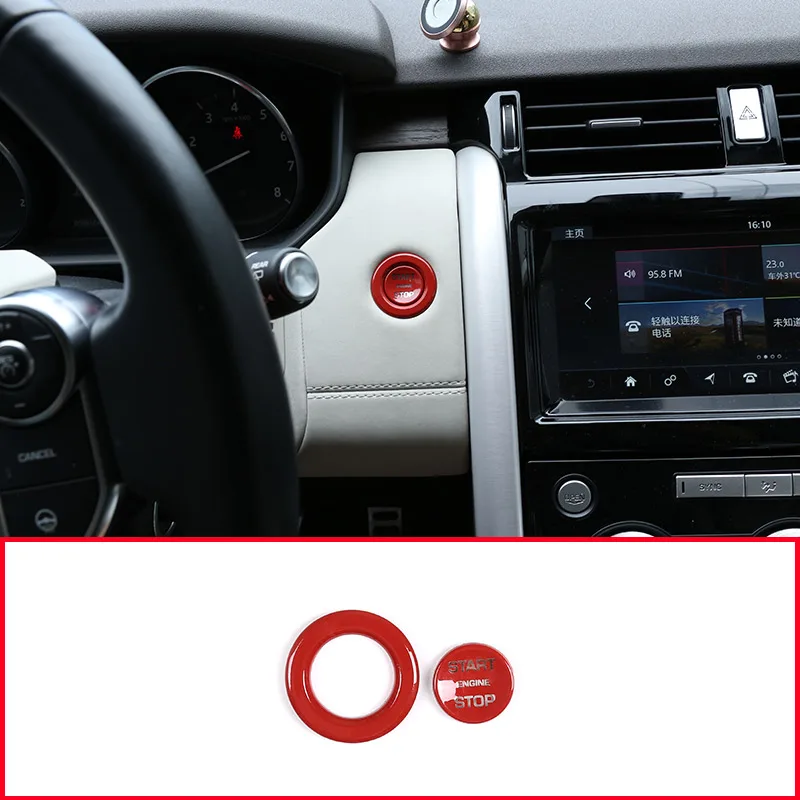 Red/Silver/Blue ABS Car ABS Engine Start Stop Button Trim For Land Rover Discovery Sport LR5 Range Rover Sport Vogue Evoque Part
Red/Silver/Blue ABS Car ABS Engine Start Stop Button Trim For Land Rover Discovery Sport LR5 Range Rover Sport Vogue Evoque Part