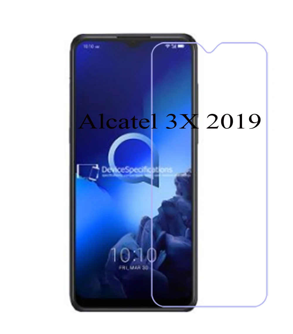 Протектор экрана из закаленного стекла для Alcatel 3x2019 пленка телефона 1X 2019 1 X |