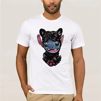 100% Cotton 2020 men shirt Frenchie and Stitch Funny Short sleeve Black fashion summer mens tshirt
100% Cotton 2020 men shirt Frenchie and Stitch Funny Short sleeve Black fashion summer mens tshirt