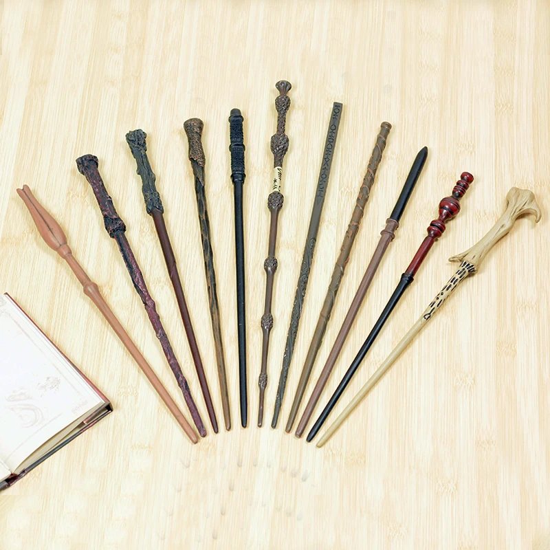 11 Kinds of Magic Wands Potter Cosplay Metal/Iron Core Dumbledore Magical Wand Varinhas Kid Magic Wand No Box Package
11 Kinds of Magic Wands Potter Cosplay Metal/Iron Core Dumbledore Magical Wand Varinhas Kid Magic Wand No Box Package