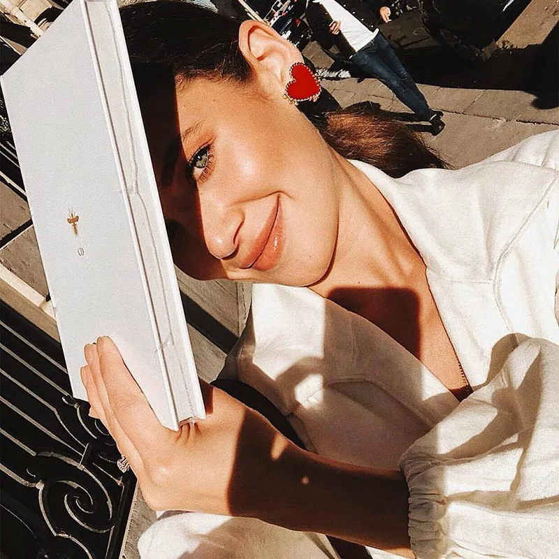 Boucles d'Oreilles en Forme de Cœur Rouge en Métal localité pour Femme, Bijoux de ixà la Mode, Nouveau Design 5