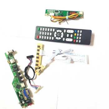 For LP154WE2-TLA1/TLA3/TLA4 LCD display Remote+Inverter+keyboard 1CCFL 30Pin LVDS T.V56 controller board VGA HDMI AV USB DIY kit
For LP154WE2-TLA1/TLA3/TLA4 LCD display Remote+Inverter+keyboard 1CCFL 30Pin LVDS T.V56 controller board VGA HDMI AV USB DIY kit