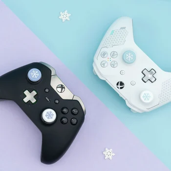 4PCS Snowflake Thumb Grip Cap For XBOX PS4 SWITCH PRO Controller Thumbstick Cover Shell Protective Case Gamepad Joystick Caps
4PCS Snowflake Thumb Grip Cap For XBOX PS4 SWITCH PRO Controller Thumbstick Cover Shell Protective Case Gamepad Joystick Caps