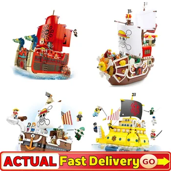 SY6295 SY6296 SY6297 Anime ONE PIECE Series Sailboat Model Building Ship Blocks Bricks Creative Toys Children Christmas Gifts
SY6295 SY6296 SY6297 Anime ONE PIECE Series Sailboat Model Building Ship Blocks Bricks Creative Toys Children Christmas Gifts