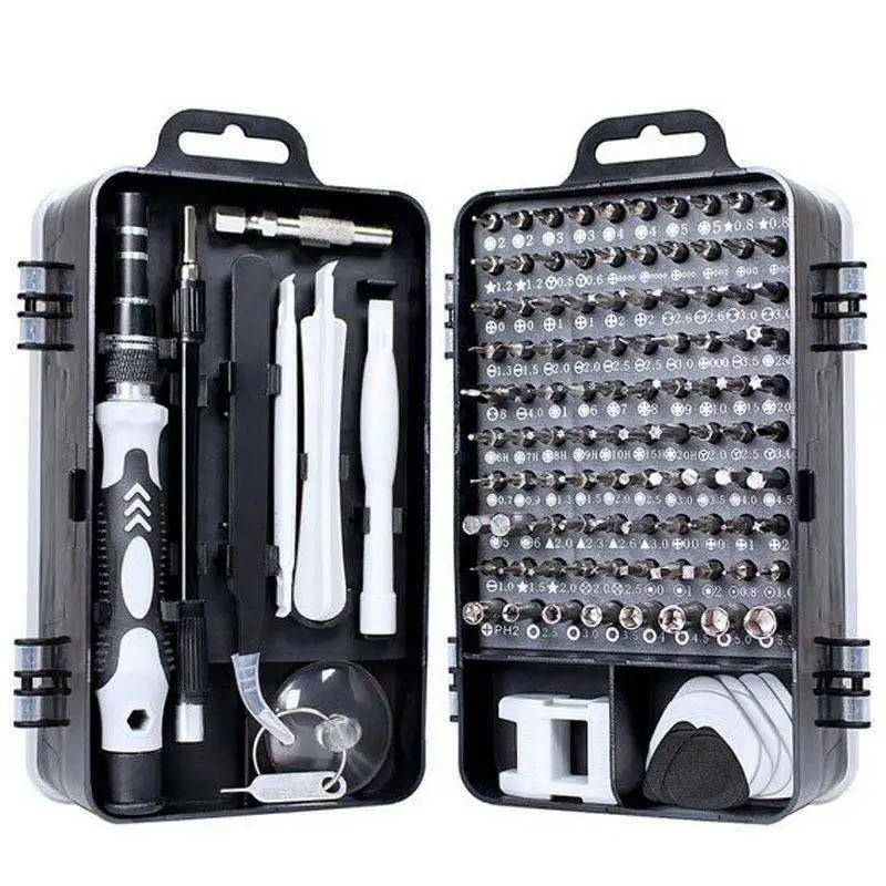 Multi-function screwdriver set 32pc/52pc/115pc cross-shaped plum triangle precision household repair tool hand tool set
Multi-function screwdriver set 32pc/52pc/115pc cross-shaped plum triangle precision household repair tool hand tool set