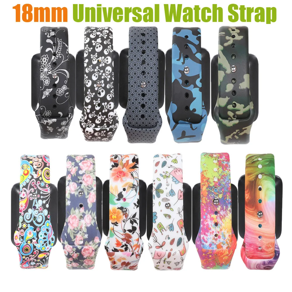 18mm Replacement Strap for Huawei Watch B5/Fit/S1/honour 1 Sport Wristband Belt of LG Watch Style Withings Activit/Steel HR 36mm
18mm Replacement Strap for Huawei Watch B5/Fit/S1/honour 1 Sport Wristband Belt of LG Watch Style Withings Activit/Steel HR 36mm
