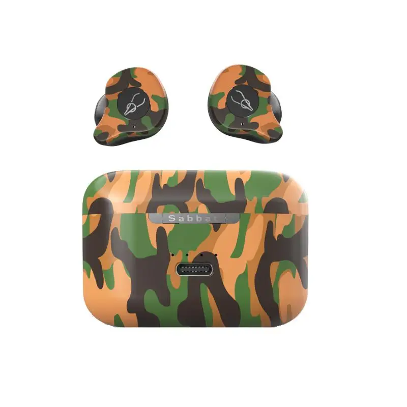 TWISTER.CK Sabbat X12 Ultra Camouflage TWS True Wireless 5.0 Bluetooth Headset In-Ear Stereo Earbuds Headset
TWISTER.CK Sabbat X12 Ultra Camouflage TWS True Wireless 5.0 Bluetooth Headset In-Ear Stereo Earbuds Headset