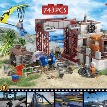 743pcs Building Blocks Jedi Survival Rainforest Construction Site Port Toy Bricks For Children Battlegrounds Soldiers Weapon Gun
743pcs Building Blocks Jedi Survival Rainforest Construction Site Port Toy Bricks For Children Battlegrounds Soldiers Weapon Gun
