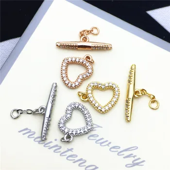 Clasps For Jewelry Making Fastening Accessories 925 silver plating Cubic Zirconia Clasps For DIY Pearls Necklace Bracelet Clasp
Clasps For Jewelry Making Fastening Accessories 925 silver plating Cubic Zirconia Clasps For DIY Pearls Necklace Bracelet Clasp