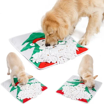 Pet Dog Snuffle Mat Pet Sniffing Training Blanket Detachable Fleece Pads Dog Mat Relieve Stress Nosework Christmas Toys Nose Pad
Pet Dog Snuffle Mat Pet Sniffing Training Blanket Detachable Fleece Pads Dog Mat Relieve Stress Nosework Christmas Toys Nose Pad